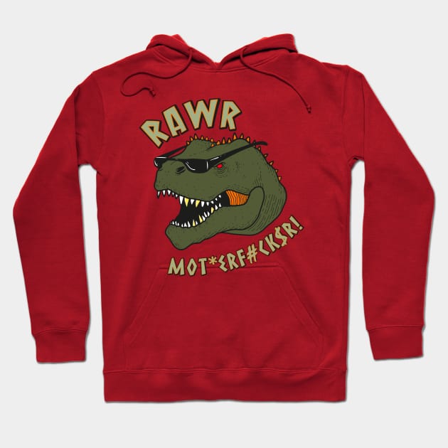 RAWR T-Rex Hoodie by BYVIKTOR